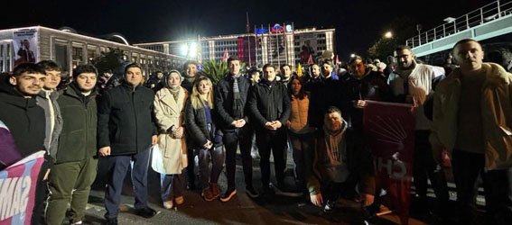 Silivrili CHP’lilerden Saraçhane’de demokrasi nöbeti