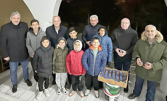 Silivri AK Parti Teşkilatı Büyükçavuşlu’da cemaatle buluştu