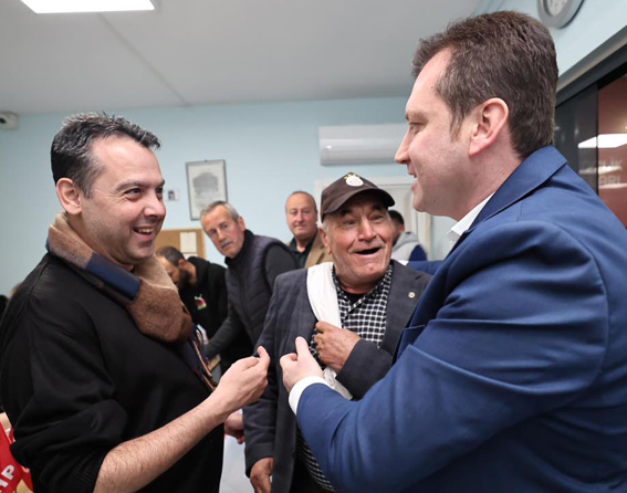 Silivri Belediye Başkanı Balcıoğlu, ön seçim sonrası partililerle bir araya geldi