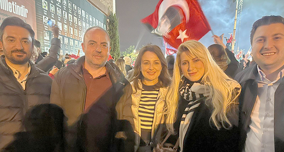 Melih Yıldız Saraçhane’deydi