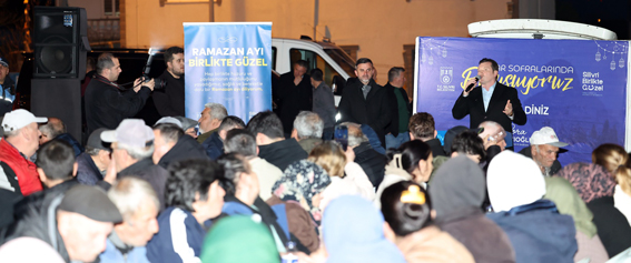 Silivri Belediye Başkanı Balcıoğlu: Gözlerinizdeki umut, bana güç veriyor