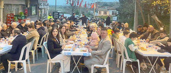 Silivri Belediyesi’nden Ortaköy ve Yolçatı’da Ramazan İftarı