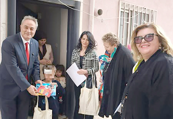 Silivri'de Okul Öncesi Eğitim için saha çalışması