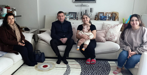 Silivri Kaymakamı Tolga Toğan’dan şehit ailesine ve vatandaşlara ziyaret