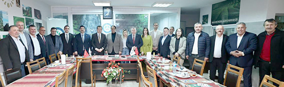 Silivri Belediye Başkanı Balcıoğlu’ndan Rizeliler Derneği’ne Bayram ziyareti