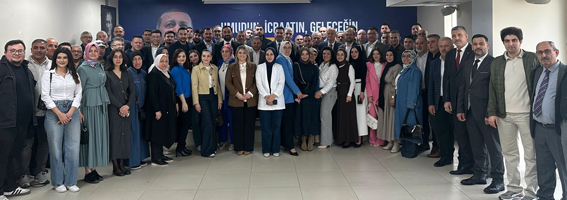 AK Parti Silivri İlçe Teşkilatı’nda Bayramlaşma Töreni