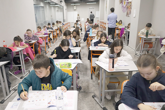 Silivri Odak Koleji'nde Kanguru Fen Ve Matematik Sınavı yapıldı