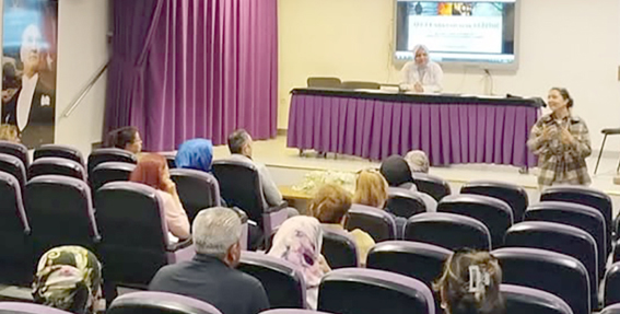 Yusuf Sarıbekir MTAL’de velilere “Afet Bilinci” semineri