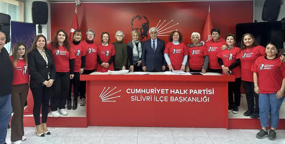 Silivri CHP'den Ekrem İmamoğlu’na Destek İmza Kampanyası