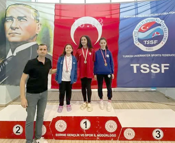 Ada Beren Ağal’dan Türkiye Dereceleriyle gururlandıran başarı