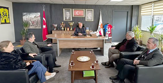 Kuloğlu, Şahin Ve Aygün’den Başkan Barlas’a ziyaret