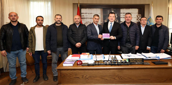 Silivri Ordulular Derneği’nden Başkan Balcıoğlu’na ziyaret