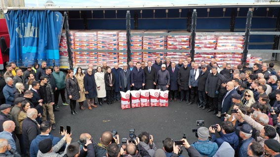 İBB ve Silivri Belediyesi iş birliğiyle Tohum Dağıtımı gerçekleşti