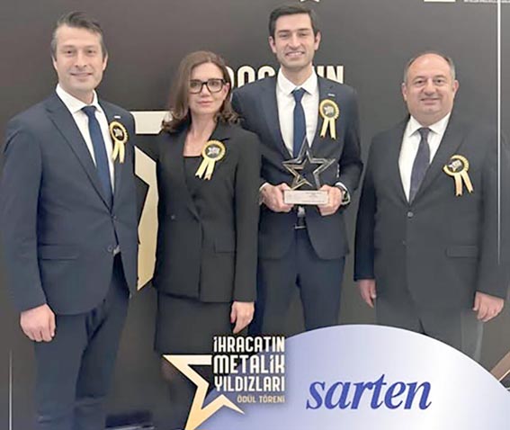 Sarten’e İhracatta Birincilik onuru