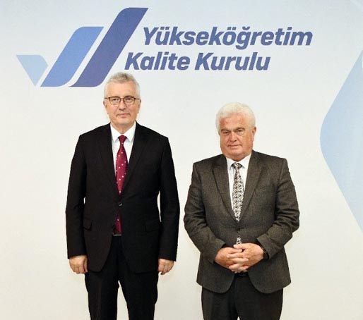 Rektör Prof. Dr. Kara’dan YÖKAK Başkanı’na nezaket ziyareti
