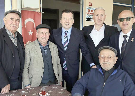 Başkan Balcıoğlu, Sayalar Köy Kahvesi’nde vatandaşlarla buluştu