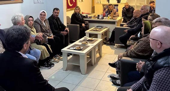 AK Parti İlçe Başkanı Sami Barlas Küçüksinekli Köyü’nü ziyaret etti