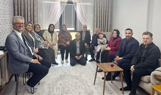 Silivri AK Parti teşkilatından şehit ailelerine anlamlı ziyaret
