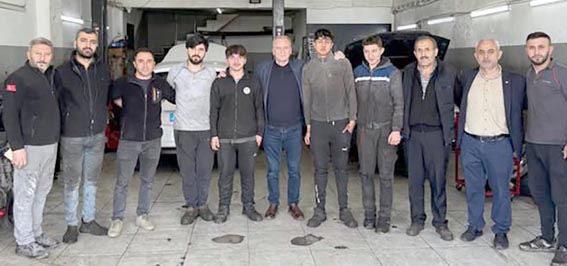 Silivri AK Parti İlçe Başkanı Sami Barlas Sanayi Esnafıyla kahvaltıda buluştu