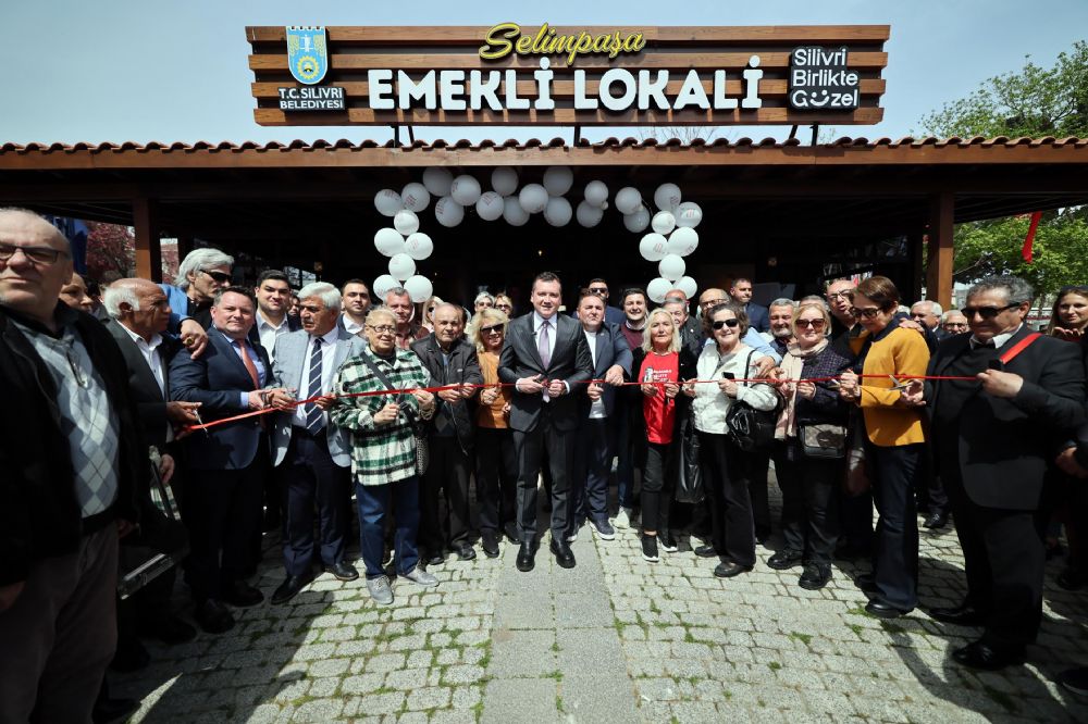 SELİMPAŞA’DA BİR İLK: EMEKLİLERE ÖZEL LOKAL HİZMETE AÇILDI