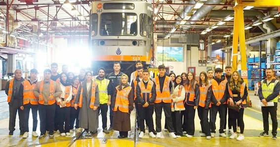 Necip Sarıbekir Lisesi Öğrencilerinden METRO İstanbul’a Eğitici Gezi