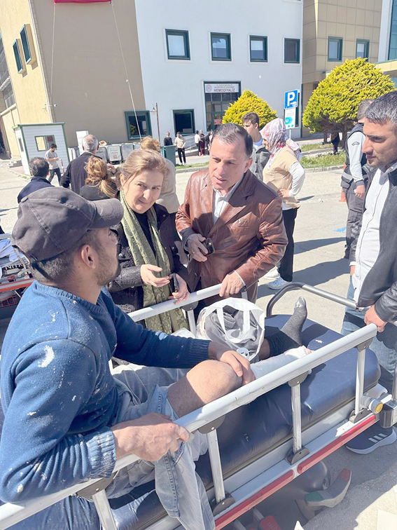 Kaynaca ve Turan’dan Silivri Depremi sonrası dayanışma mesajı