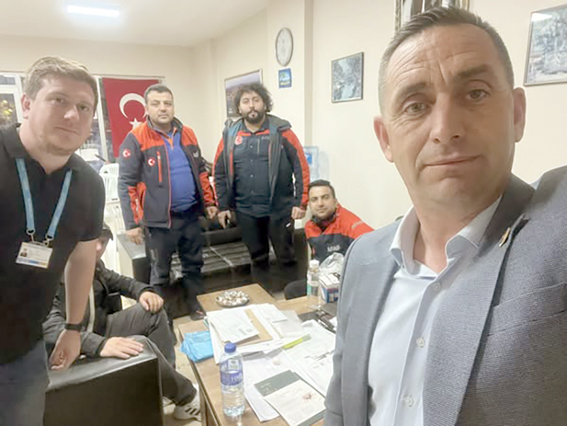 AFAD Ekipleri Ortaköy Mahallesi’ne desteğe geldi