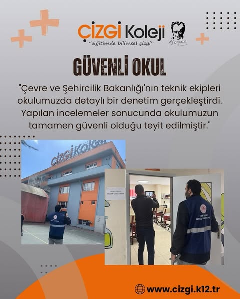 Velioğlu: Çizgi Koleji’nde güvendesiniz