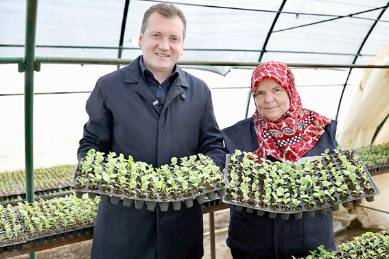Silivri'de tarım ve emek var