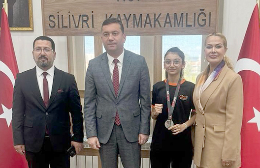 Silivri Çizgi Koleji öğrencisinden Avrupa derecesi