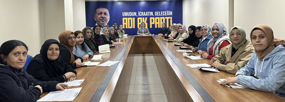 Silivri AK Parti Kadın Kolları’ndan Haftalık Olağan Toplantı