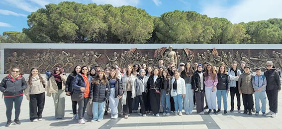 Silivri Şerife Baldöktü MTAL Öğrencileri Çanakkale ruhu ile buluştu