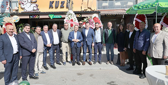 Volkan Yaşar yeni işletmesinin açılışını gerçekleştirdi