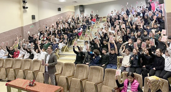 Silivri Ertuğrul Gazi Ortaokulu’nda “Kütüphanemde Yazar Var” Etkinliği
