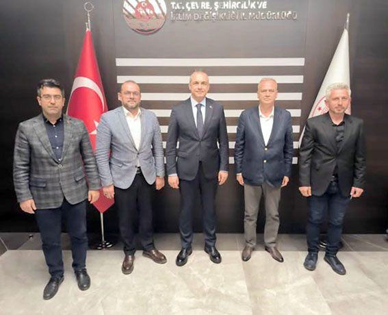Silivri AK Parti İlçe Başkanı Sami Barlas’tan İl Müdürüne ziyaret