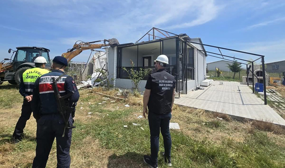 Silivri Beyciler’de kaçak yapılara geçit yok