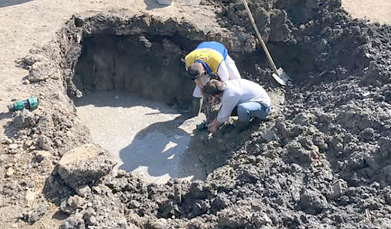Silivri Alipaşa’da patlayan köy çeşmesi boru hattı yenilendi