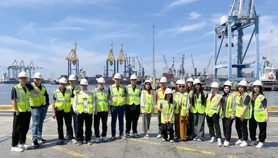 Silivri Necip Sarıbekir Lisesi Öğrencilerinden Kumport Limanı’na Eğitim Gezisi