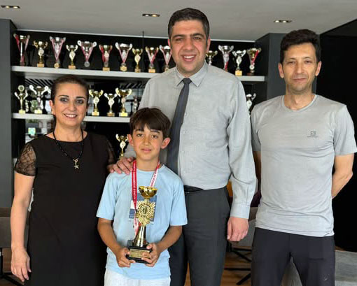 Silivri Odak Koleji Öğrencisi Aras Bal’dan Teniste İlçe İkinciliği