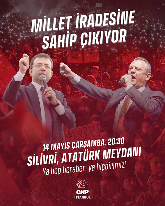 Millet İradesine sahip çıkmak için Silivri’de buluşma