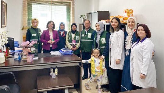 Silivri Yeşilay Şubesi’nden Hemşireler Günü ziyareti