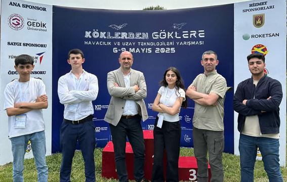 Silivri Yusuf Sarıbekir MTAL, Roket Yarışmasında İstanbul Üçüncüsü oldu