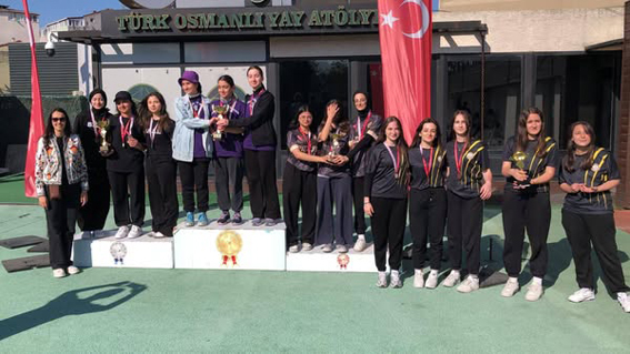 Silivri Atatürk Anadolu Lisesi’nden Okçulukta İstanbul İkinciliği
