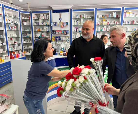Silivri AK Parti’den Eczacılara 14 Mayıs ziyareti