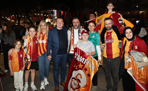 Silivri Belediye Başkanı Balcıoğlu Galatasaray’ın Şampiyonluğunu kutladı