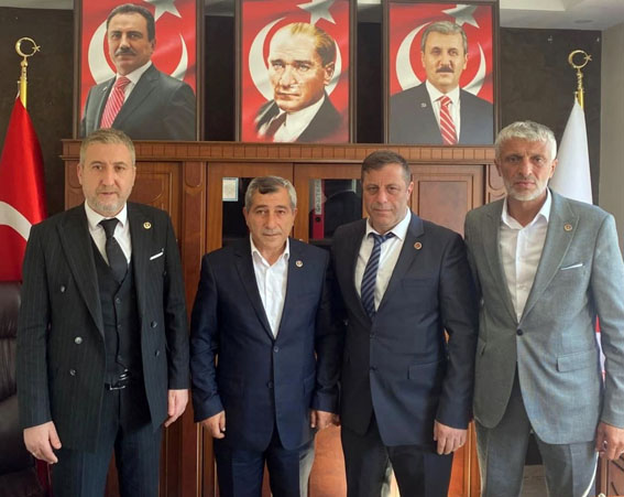 Silivri BBP İlçe Başkanı Resul Aslan güven tazeledi