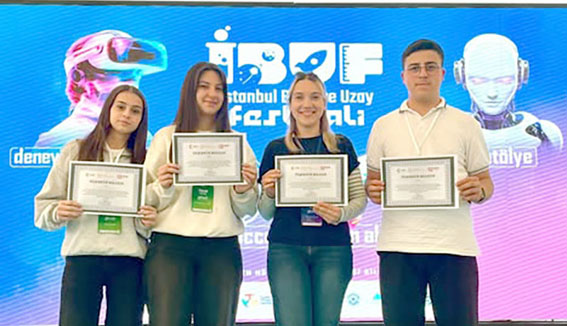 Yusuf Sarıbekir MTAL, İBUF’ta “Gezegen Tohum Topu” Atölyesiyle göz doldurdu