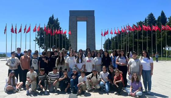 Silivri Ertuğrul Gazi Ortaokulu’ndan Çanakkale’ye tarih yolculuğu