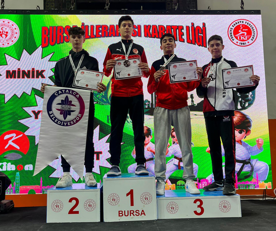 Silivrili Sporcu Mehmet Faruk Ceyhan’dan Bursa’da büyük başarı