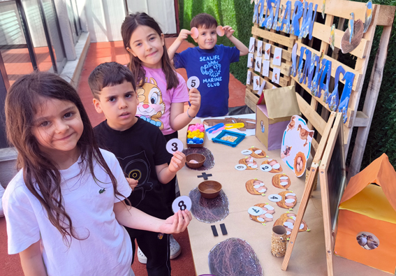 Silivri Odak Koleji Minikleri GEMS Etkinliğinde kuşların yaşam döngüsünü keşfetti